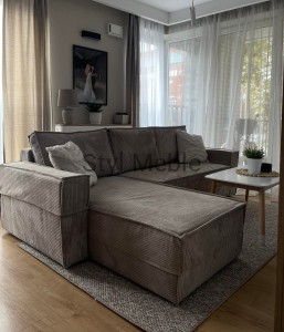 Narożnik FLORIA + zestaw narzut 